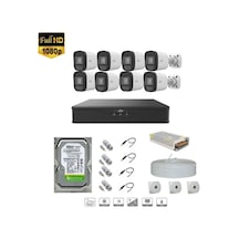 Unıvıew Full Hd 8 Kameralı Set