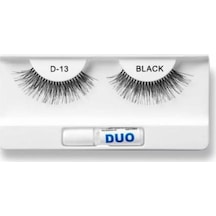 Duo Takma Kirpik %100 Doğal Ve Siyah Görünüm D-13