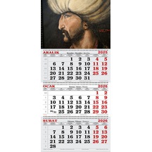 2026 Yılı Gemici Takvimi-kanuni Sultan Süleyman Portresi