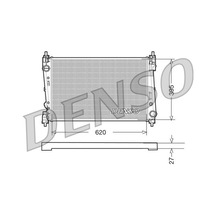 Su Radyatoru Opel Combo D Fıat Doblo 1.3-1.6 Dızel Den-drm09112