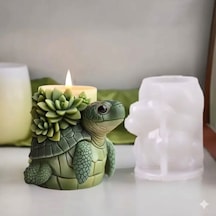 Kaplumba Figürlü Silindir Kalıp 8,9 7,1 Cm