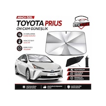 Toyota Prius Şemsiye Tip Ön Cam Güneşliği Katlanabilir Uv Korumalı Araç Cam Güneşlik