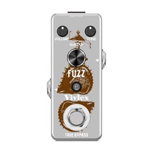 Vivlex Fuzz Mini Elektro Gitar Efekt Pedalı - True Bypass Kompakt Fuzz Pedalı