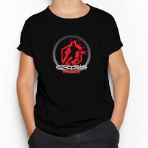 Crysis Wars Logo  Siyah Çocuk Tişört