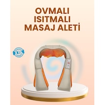Ovmalı Isıtmalı Masaj Aleti Boyun Omuz Bel Ve Ayak İçin Rahatlatıcı Etki çok renkli