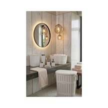 Premium Safir 7 Parça 5 Li Banyo Takımı Beyaz Çamaşır Selesi 65 Lt Çamaşır Sepeti Beyaz - 874467505 Beyaz