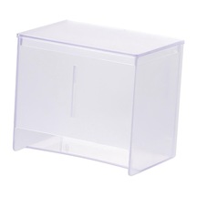 Homyl Duvara Monte Doku Kutusu Kapağı Şeffaf-12x13,5x9,2cm Şeffaf 12x13,5x9,2cm