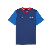 Puma Bmw Mms Ess Logo Tee Mavi Erkek T-shirt & Polo