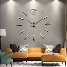 Boyutu 50-150 Cm Arası Ayarlanabilen 3D Modern Duvar Saati
