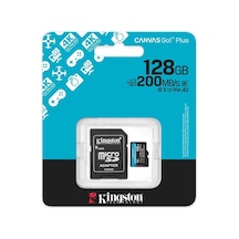 Kingston 128gb Msdxc Canvasgo+ 200mb Sdcg4/128gb