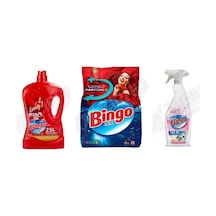 Bingo Yüzey Temzileyici 2,5 L + Renkliler 4kg + Toz 750 Ml 3'lü Set Diğer