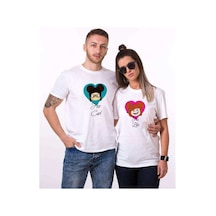 Tshirthane Carl Ellie Sevgili Kombinleri Tshirt Kombini Beyaz