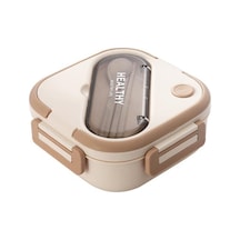 Haki 1300ml Faydalı Gıda Kabı Mikrodalgada Yeniden Kullanılabilir Depolama