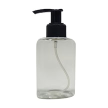 Paradise Sıvı Sabun Dezenfektan İçin Pompalı Boş Pet Şişe Şeffaf 2 x 100 ML