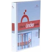 Önder Sunum Klasörü Firma Klasörü 2 Halkalı 30 Mm A4 Beyaz