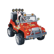 Aliş 504 Mega Off Road 12 V Akülü Jeep Kırmızı