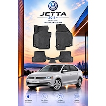 Volkswagen Jetta 2011+ Aracınıza Özel Üretim Havuzlu Paspas Takımı A+ -mod-