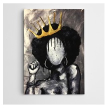 Queen Modern Sanat Dekoratif Kanvas Tablo 70 X 100 Cm