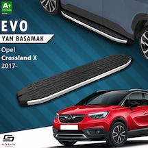 S-dizayn Opel Crossland X Evo Krom Yan Basamak 173 Cm 2017 Üzeri