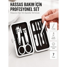 Tırnak Ve Kaş Bakımına Özel Paslanmaz Çelik Set 94561796