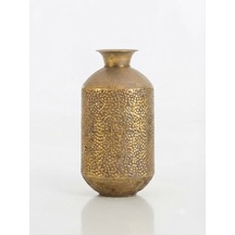 Panalı Pnl-mg118 L Metal Dekoratif Vazo 43 X 22 Cm Altın