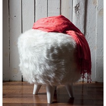 Onurdesign16 Peluş Puf Konforlu Beyaz-Sarı-Pembe-Mavi-Rangarenk Puflar