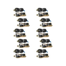 Safeset Sg-60 50mm 2 İnç Spanzet 10 Mt 2500-5000dan 10 Mm Çift J Kanca 1.1 Yük Gerdirme Halatı 6