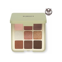 Kiko Green Me Eyeshadow Palette 101 Cool Spice