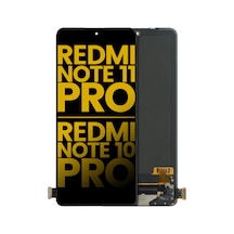 Xiaomi Redmi Note 10 Pro Max Lcd Ekran Dokunmatik Siyah Çıtasız