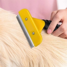 BUFFER® 10 cm Kedi Köpek Tarağı Fırçası Tüy Alıcı Toplayıcı Tarak