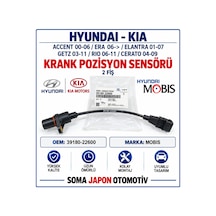 Accent 00-06/era 06 Sonrası Elentra 01-07/getz 03-11/rıo 06-11/cerato 04-09 Krank Pozisyon Sensörü