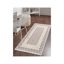 Koton Bukle Kilim Lateks Taban 50x80/60x100/80x120/80x150/120x180/160x240-1025 Kahverengi