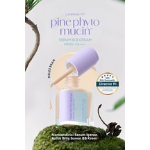 Kadife Bitişli Serum Bb Layering Fit Pine Phyto Mucin Serum Bb Cream Spf50+ Pa++++ Bran Bran