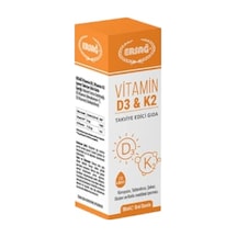 Ersağ Vitamin D3 K2 Takviye Edici Gıda 30 ML
