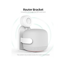 Xindoker Kolay Kurulumlu Google Nest Wifi İçin Kablo Düzenleyici Beyaz Router Askısı - Abs Malzeme, Çizilmeye Dayanıklı
