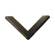 Kitap, Kapak, Menü, Albüm Köşesi, Büyük - 23x40mm, Eskitme, 500 Adet Çok Renkli