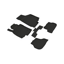 Seat Leon 2005-2012 Refref 4D Havuzlu Kauçuk Paspas