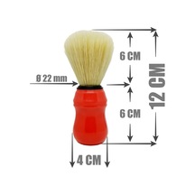 Tıraş Makinesi 5'li Jilet İle Birlikte Kırmızı Tıraş Fırçası Tıraş Sabunu 5'li Shark Chrome Jilet Kibrit Kantaşı Tıraş Seti