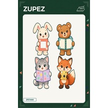 Minik Resim Albümü 19x25 Cm Ütüyle Uygulanan Baskı Zpz1444 - 928156752