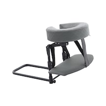 Anatomik Yüz Yastığı, Rahat Açı İçin Ayarlanabilir Taban, El Desteği Ve Ergonomik Yastık İle Ev İçin Whtkoph Masaj Seti, Dayanıklı, Açık Gri