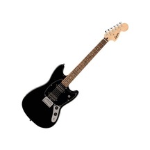 Squier Sonic Mustang Hh Laurel Klavye Bpg Black Elektro Gitar