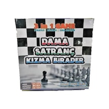 Sas Kızma Birader Satranç Dama 3 In 1 Game