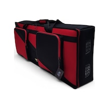 Pa4x, Pa3x Kısa 61 Tuş Keyboard Orglar İçin Uyumlu Taşıma Çantası Crossline Kırmızı