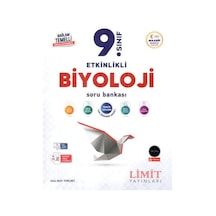 Limit Yayınları 9. Sınıf Biyoloji Etkinlikli Maarif Soru Bankası