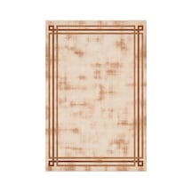 Kartela Halı Rilo Halı Kaymaz Taban Makinede Yıkanabilir Halı Bakır - 60 X 90 Cm