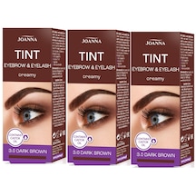 Joanna Kaş ve Kirpik Boyası 3.0 Dark Brown 3'lü