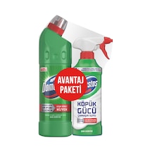 Domestos Köpük Çam 450 Ml + Domestos Dağ Esintisi 750 Ml 2 Adet 2'li Set