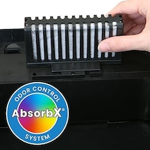 İtouchless Absorbx Koku 3'lü Paket Çöp Kokularını Emer, Doğal Aktif Karbon Teknolojisi, Biyobozunur - 8 Gal Ve Daha Büyük Çöp Koku Giderici, Filtreler Açık Gri