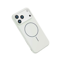 Joko Apple iPhone Uyumlu  17 Pro Max Uyumlu Jully Magsafe Kapak - Beyaz