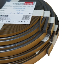 Atlastek Metal 3x10.mm/20.mt Kapı Pencere Fitil Conta Bant